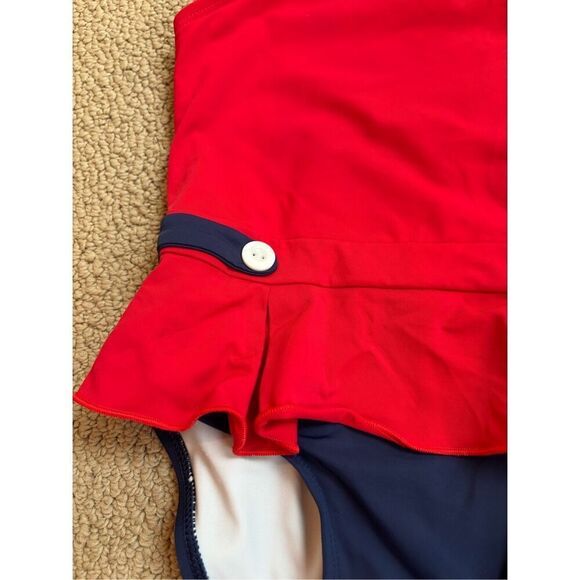 OG 2017 The Beaufort Bonnet Company Bridgehampton Skirted One-Piece Bathing Suit - Picture 2 of 6